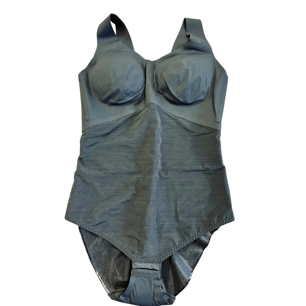 Honeylove LiftWear Tank Bodysuit Sz XL‎ Black Shapewear Sculpting Smoothing